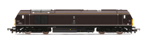 Hornby Trains R/RD DB Class 67 'Queens Messenger' model locomotive with intricate detailing and sleek finish.