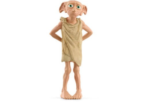 Schleich Wizarding World Dobby figure, showcasing intricate details of the beloved house-elf from Harry Potter.