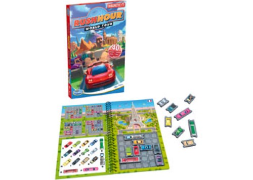 ThinkFun - Rush Hour World Tour Travel Puzzle