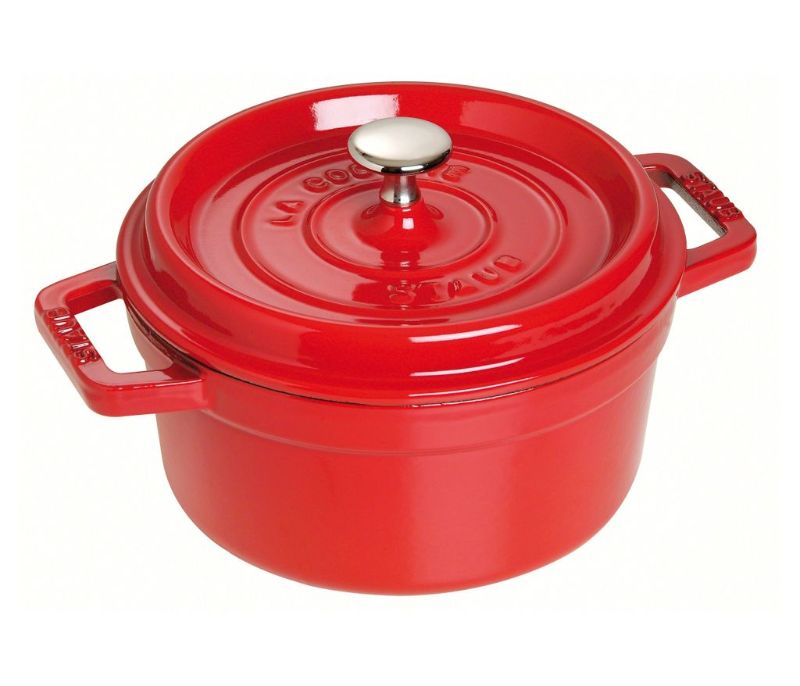 Round Cocotte - Staub Cherry Red (26cm5.2L)