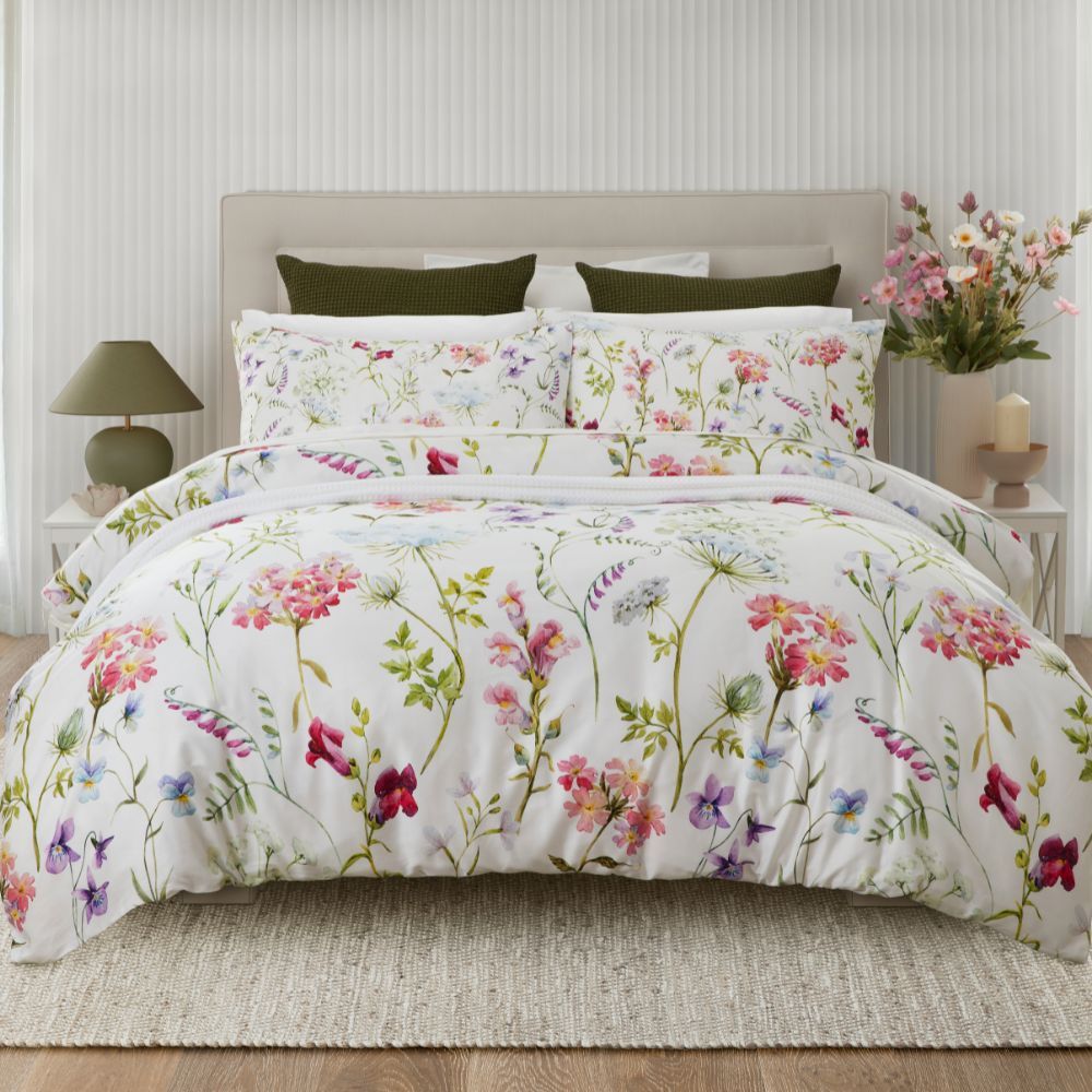 Duvet Cover Set - Cottage Garden (Super King)