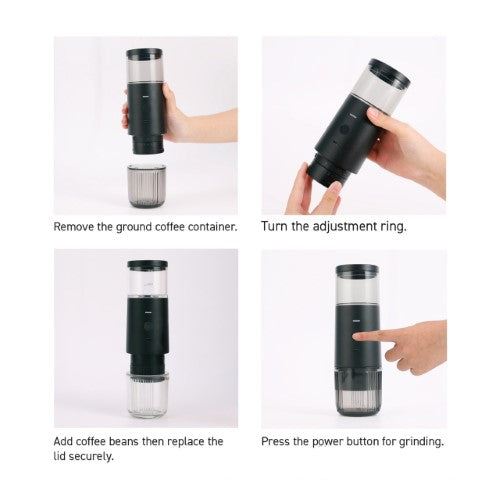 Portable Rechargeable Coffee Grinder - AVANTI Apex