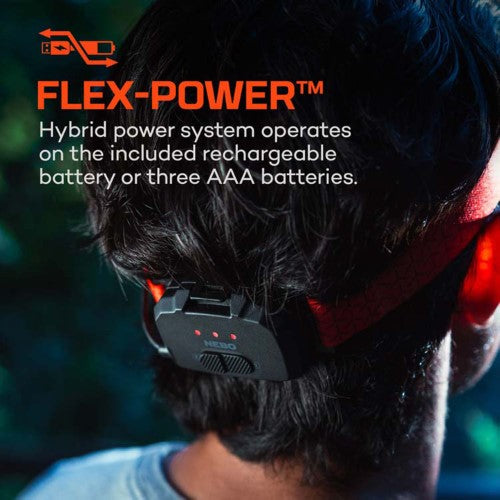 Rechargeable Headlamp - NEBO Curv 600 Flex