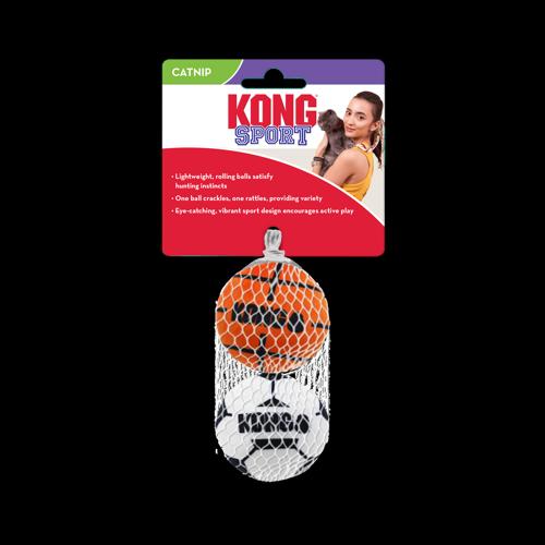 Cat Toy Sport Balls KONG 2 Pack