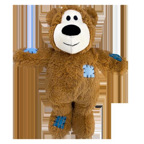 Dog Plush Toy Wild Knots Bear KONG Jumbo XL