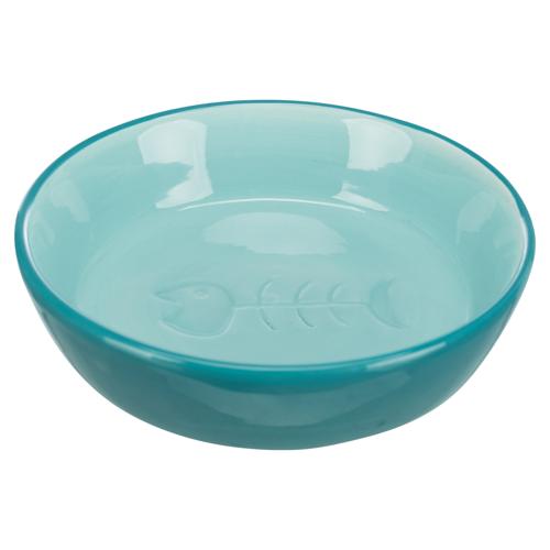 Pet Ceramic Bowl Fishbone Trixie 13cm