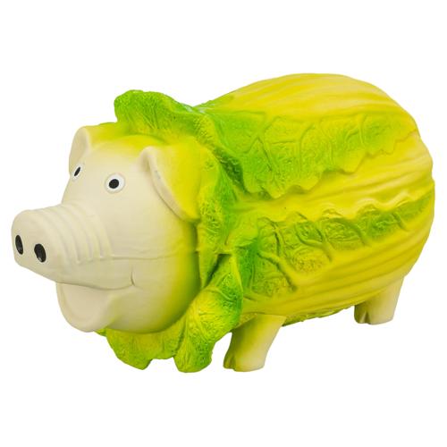 Dog Latex Toy Cabbage Pig Trixie 23cm