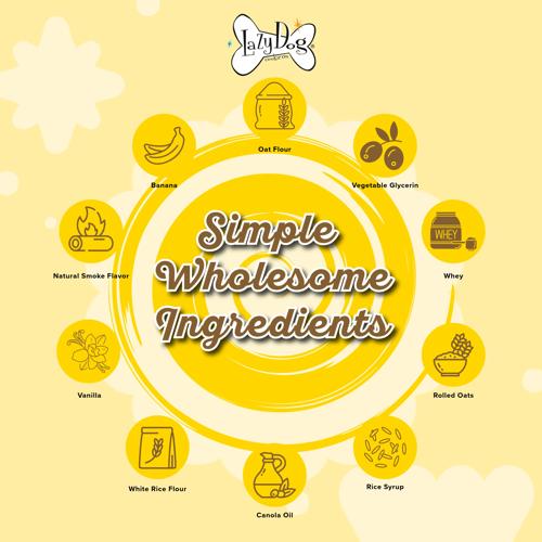 Dog Treats Mutt Mallows Banana Buddies 141g
