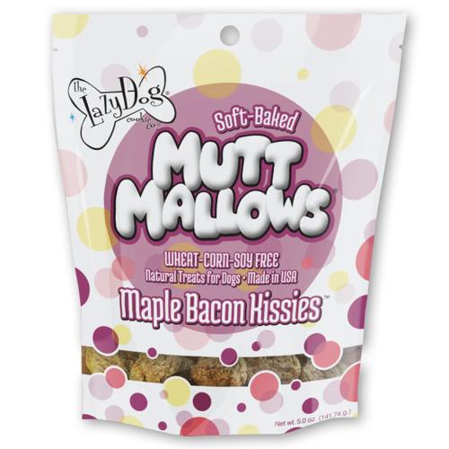 Dog Treats Mutt Mallows Maple Bacon Kissies 141g