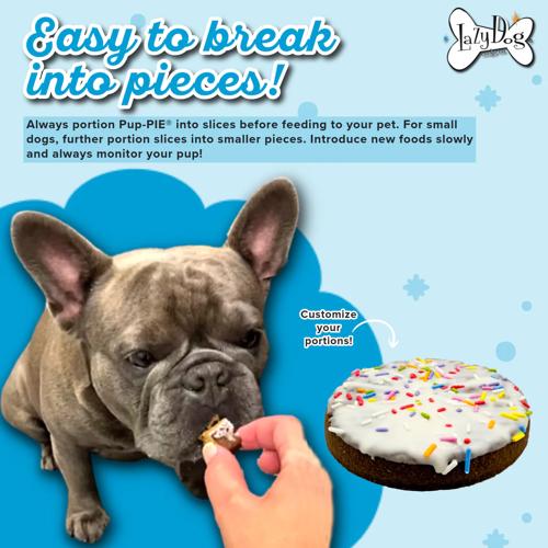Dog Birthday Treat Pup-PIE Charming Dog Lazy Dog 141g