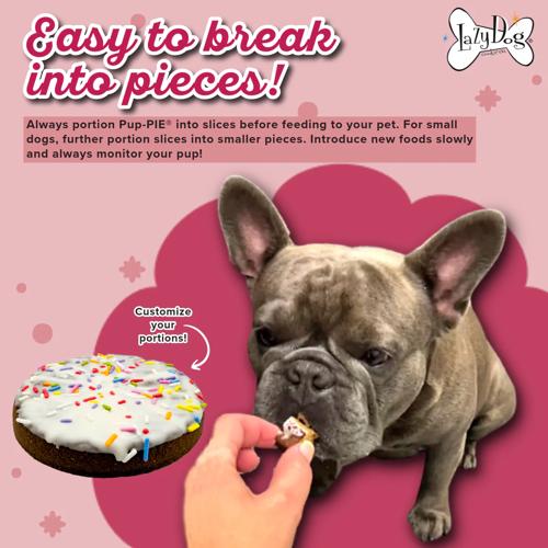 Dog Birthday Treat Pup-PIE Darling Dog Lazy Dog 141g