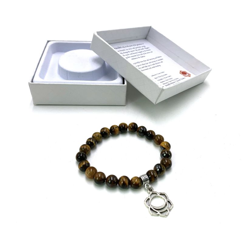 Bracelet - Tiger Eye Sacral Chakra (7cm)