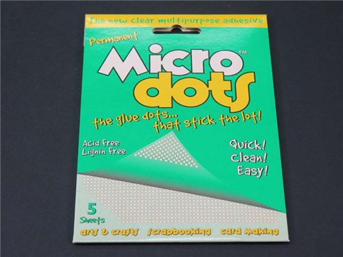 Micro Dots Permanent 5 Shts