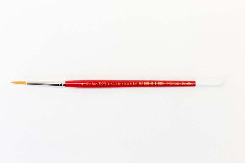 Premium Dalon Sd77 Brush No.4 for watercolour and acrylic, mimicking sable hair with excellent paint control and precision.