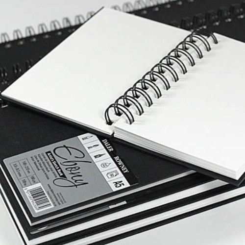 Sketch / Paper Pad - Ebony Hardback Sketchbook A4p
