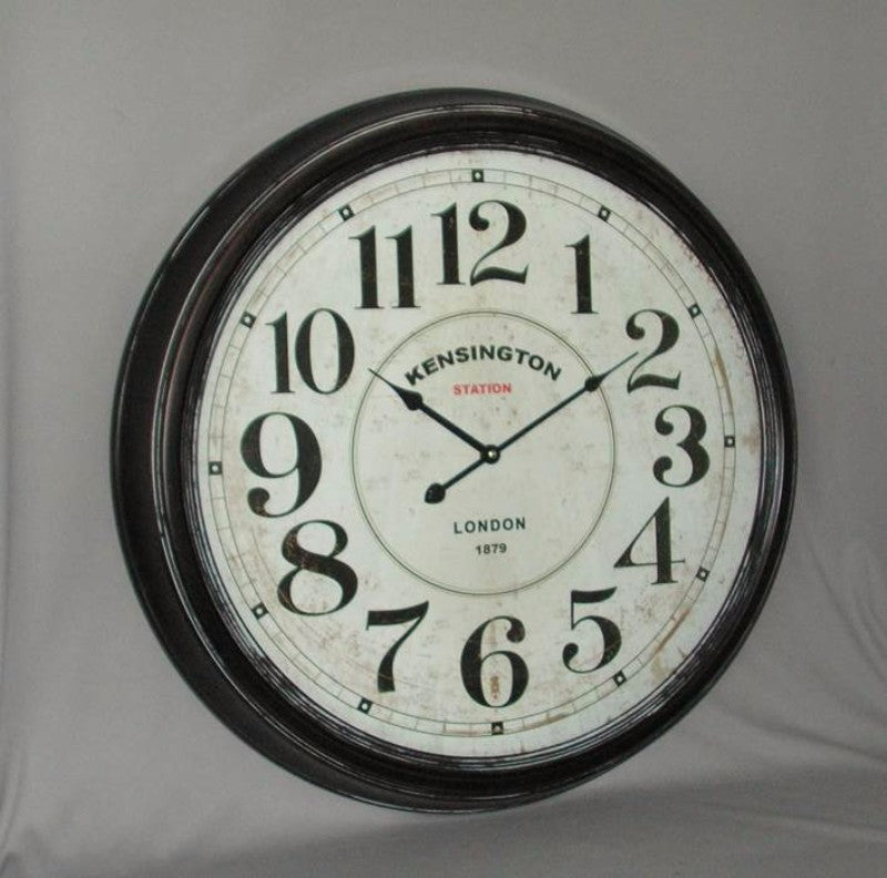 Wall Clock Kensington Black - 62cm