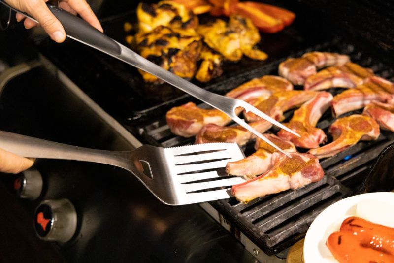 BBQ Set - 3pc Grande with Soft Grip