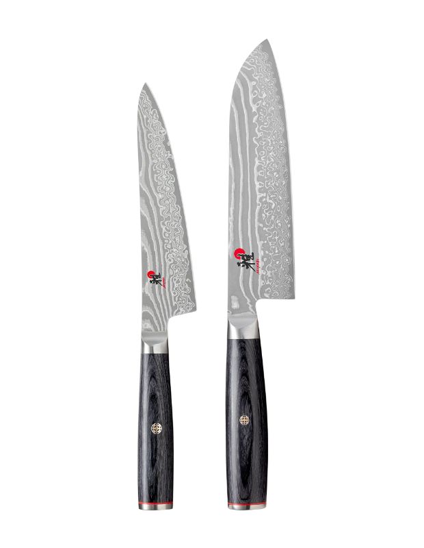 Knife Set - 5000FCD Knife 2pc Santoku 18cm & Shotoh 13cm
