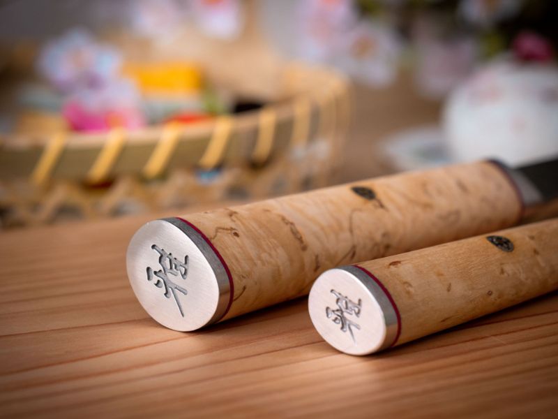 Knife Set - 2PC Santoku 18 Shotoh 13