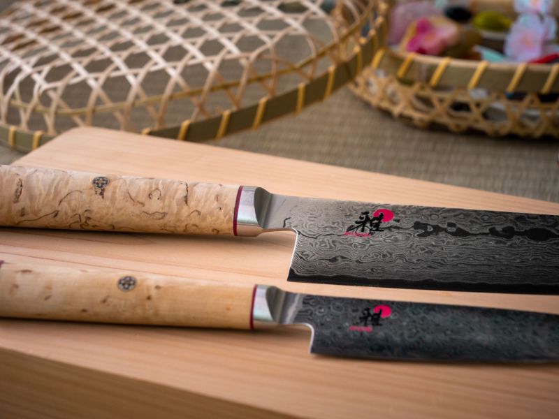 Knife Set - 2PC Santoku 18 Shotoh 13