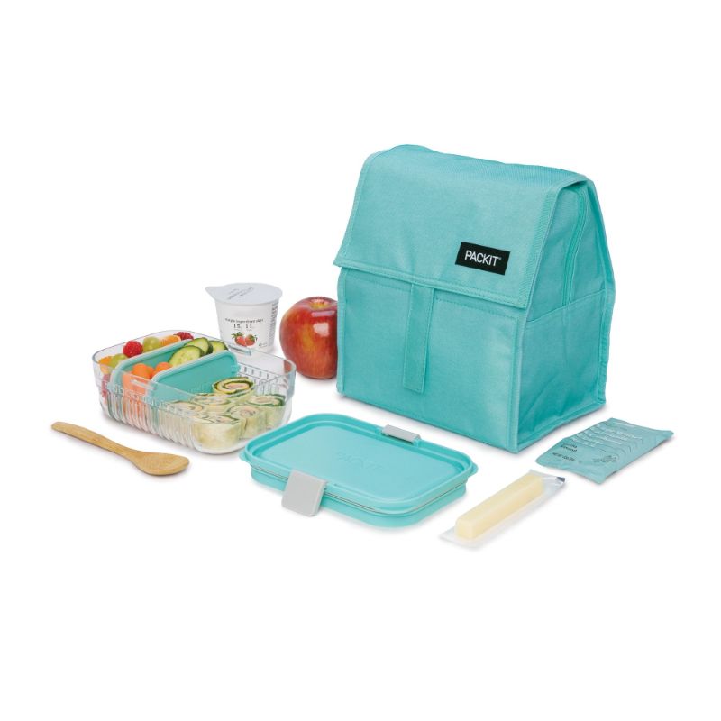 Freezable Lunch bag - PackIt (Mint)