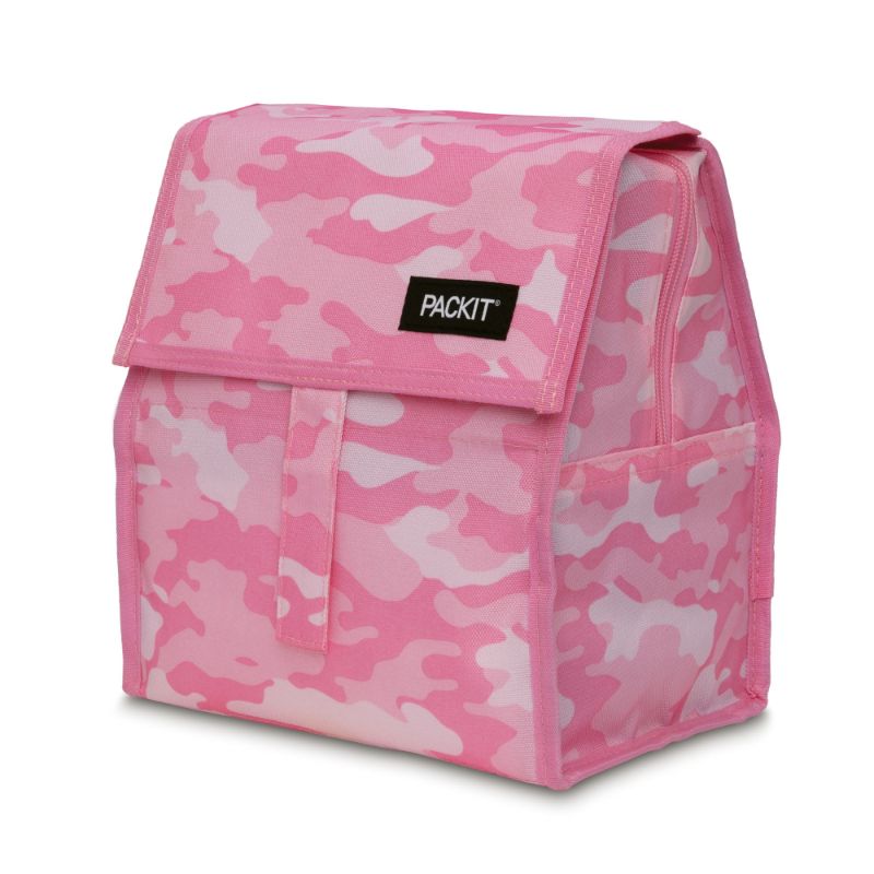 Freezable Lunch Bag - PackIt (Pink Camo)