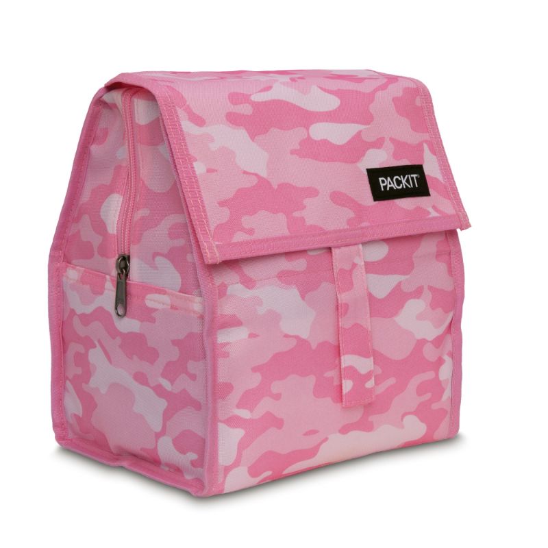 Freezable Lunch Bag - PackIt (Pink Camo)