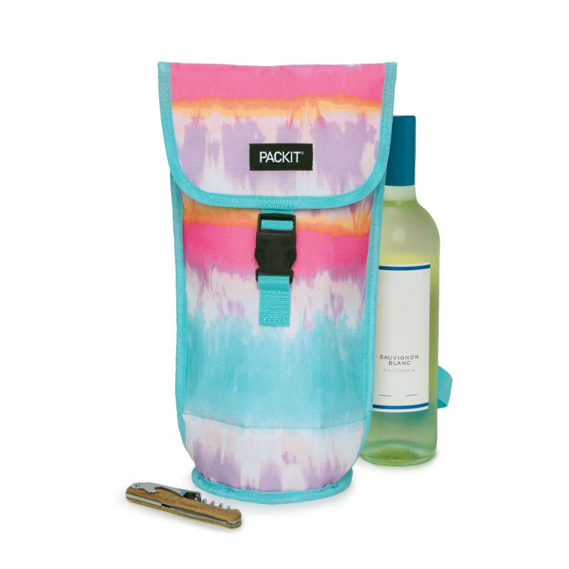 Freezable Napa Wine Bag - PackIt (Tiedye)