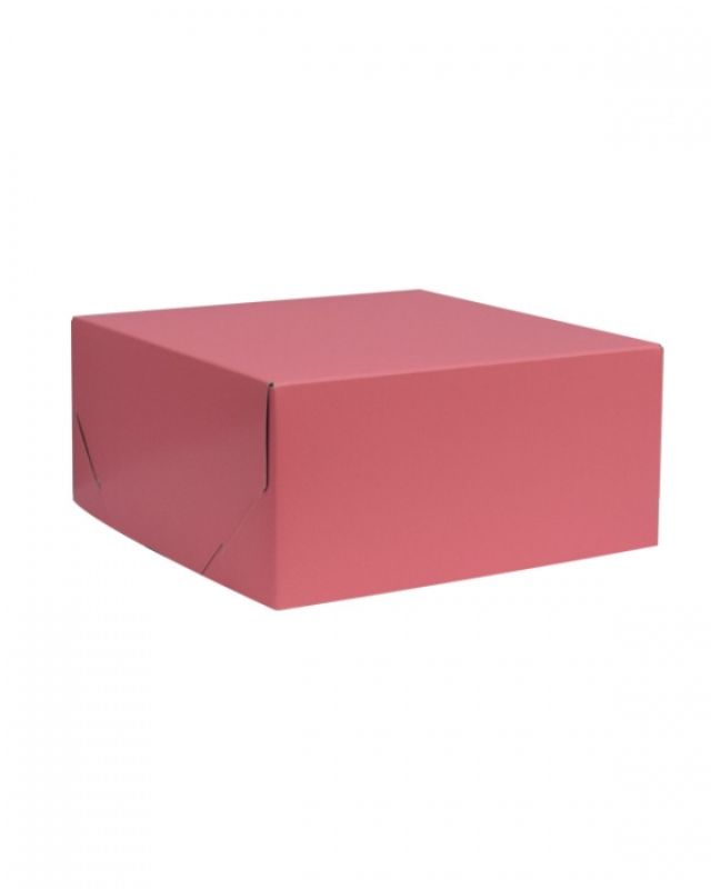Gift Boxes - 2 Piece Gift Box Coral Chiffon 305x305x127mm - Pack of 50