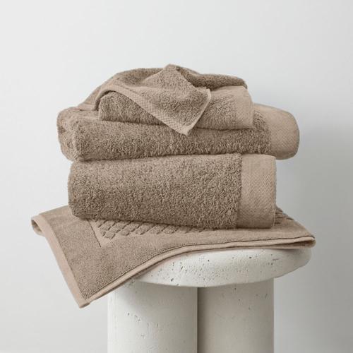 Baksana - Bamboo Towel Taupe Bath Sheet