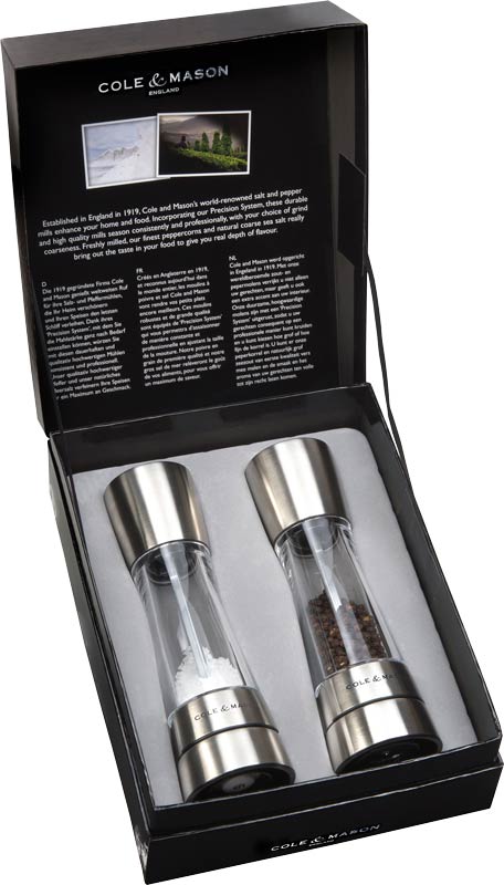 Salt & Pepper Grinder Set - Cole & Mason Derwent