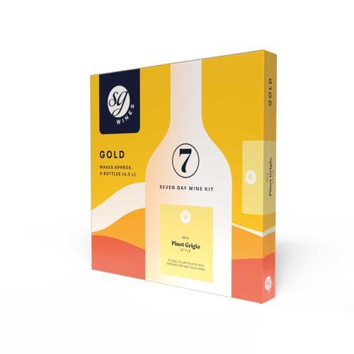Pinot Grigio Wine Kit SG Wines Gold 6 Bottle