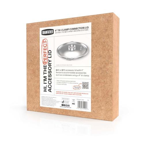 Grainfather G40/G70 4-Inch Tri-Clamp Distilling Lid