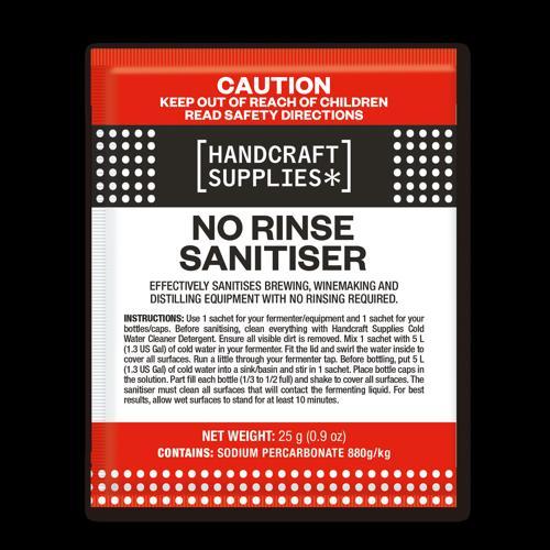 No-Rinse Brewing Equipment Sanitiser HS 25g