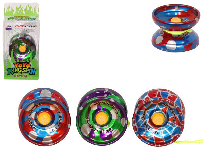Metal YoYo - King Spin Pro (Set of 12 Asstd)