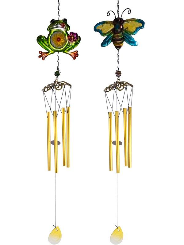 Windchime - Frog and Bee (Set of 4 Asst)