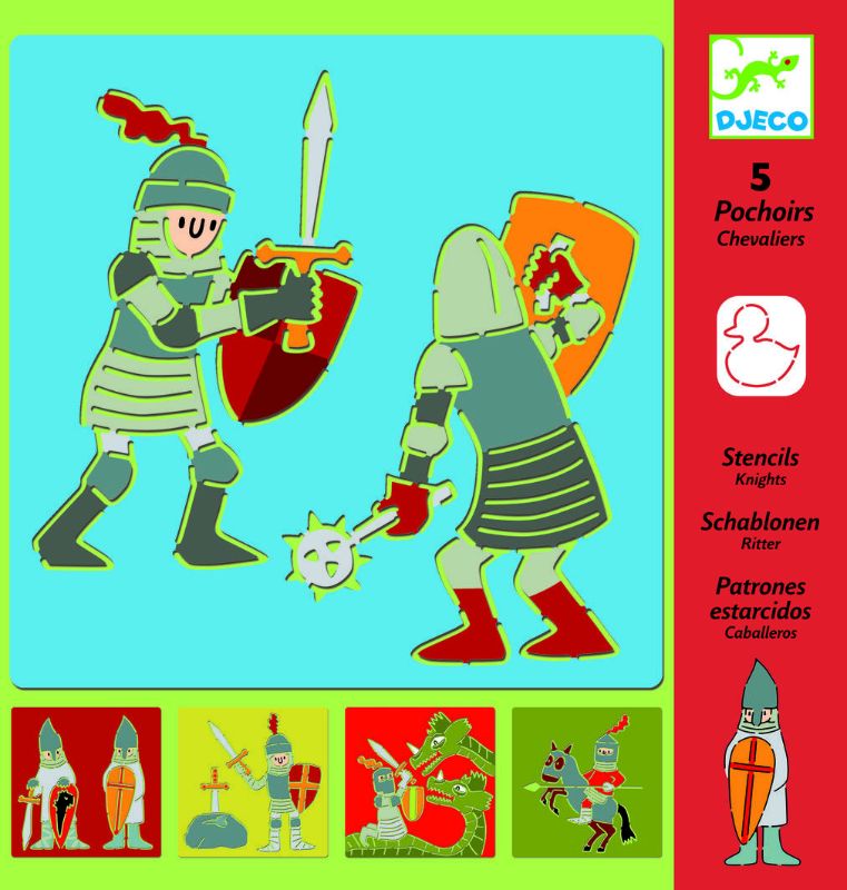 Stencils - Knights (Set of 2)