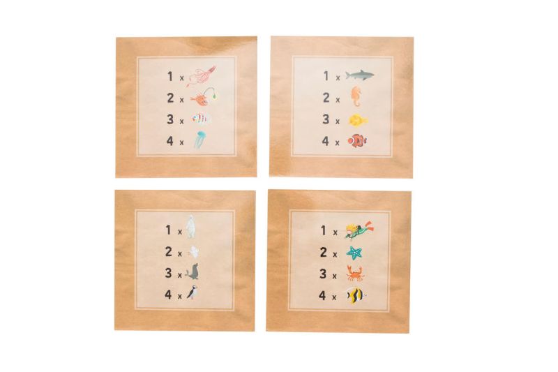 Magic Painting - World Ocean set featuring ocean-themed scenes that reveal vibrant colors with a water-filled brush.