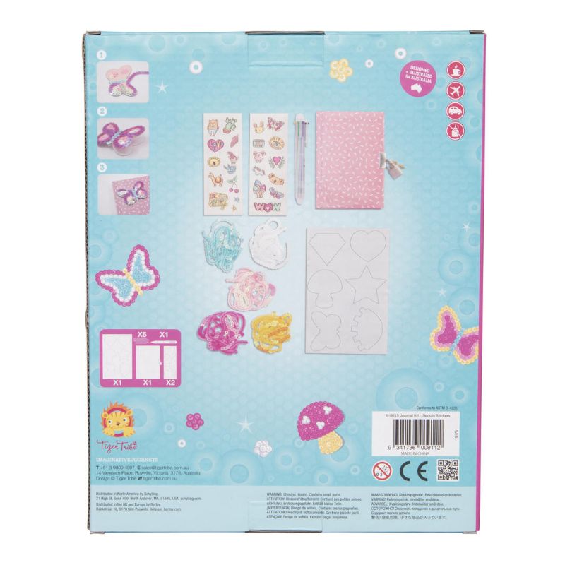 Journal Kit - Sequins Stickers