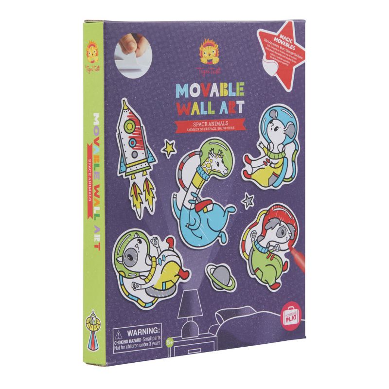 Movable Wall Art Kit - Space Animals