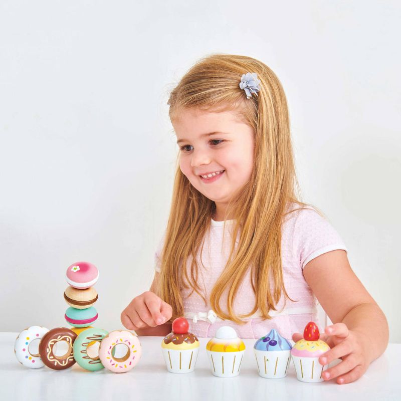 Wooden Playset - Cupcakes - Le Toy Van