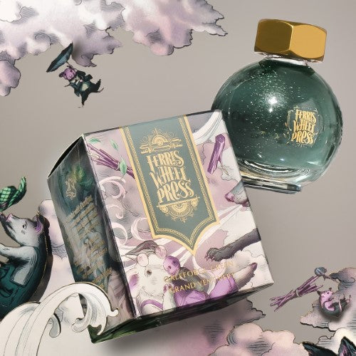 Ferris Wheel Press Fountain Pen Ink Ferritales Galeforce Green 20ml