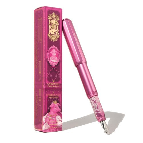 Ferris Wheel Press Fountain Pen Aluminum Carousel Little Miss Jubilee Fine
