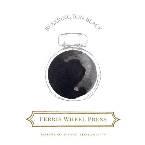 Ferris Wheel Press Fountain Pen Ink Bearrington Black 10ml