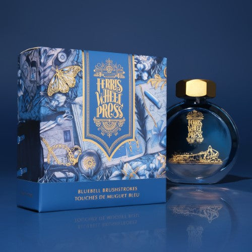 Ferris Wheel Press Fountain Pen Ink Bluebell Brushstrokes 38ml