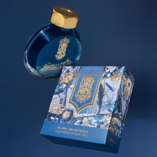 Ferris Wheel Press Fountain Pen Ink Bluebell Brushstrokes 38ml