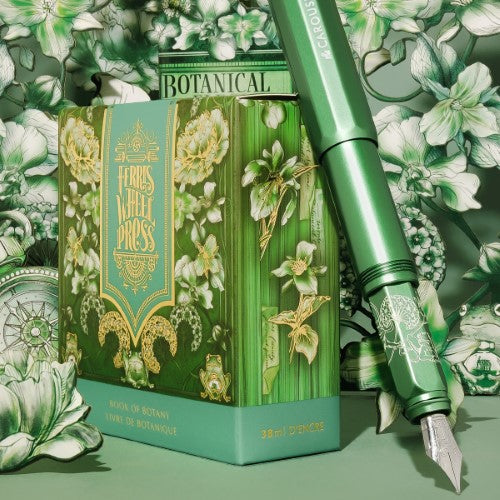 FWP Fountain Pen Aluminum Carousel Book of Botany Fine