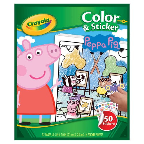 Crayola Color & Sticker Peppa Pig