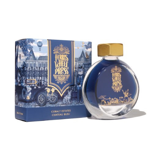 Ferris Wheel Press Fountain Pen Ink Cobalt Estates 38ml