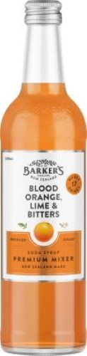 Blood Orange Lime & Bitters Soda Syrup - 500ML